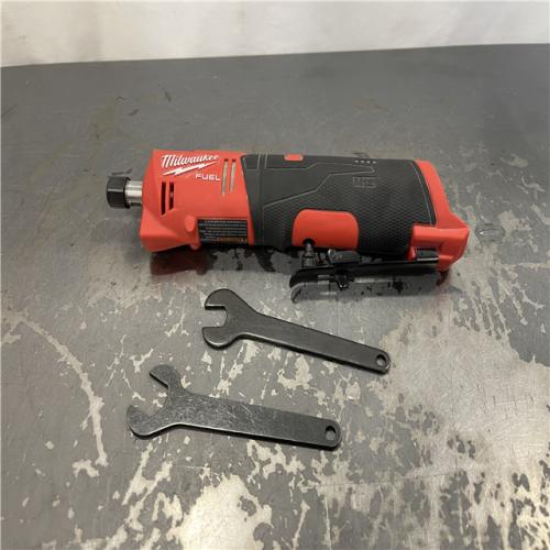 AS-IS - Milwaukee M12 FUEL 12V Lithium-Ion Brushless Cordless 1/4 in. Straight Die Grinder