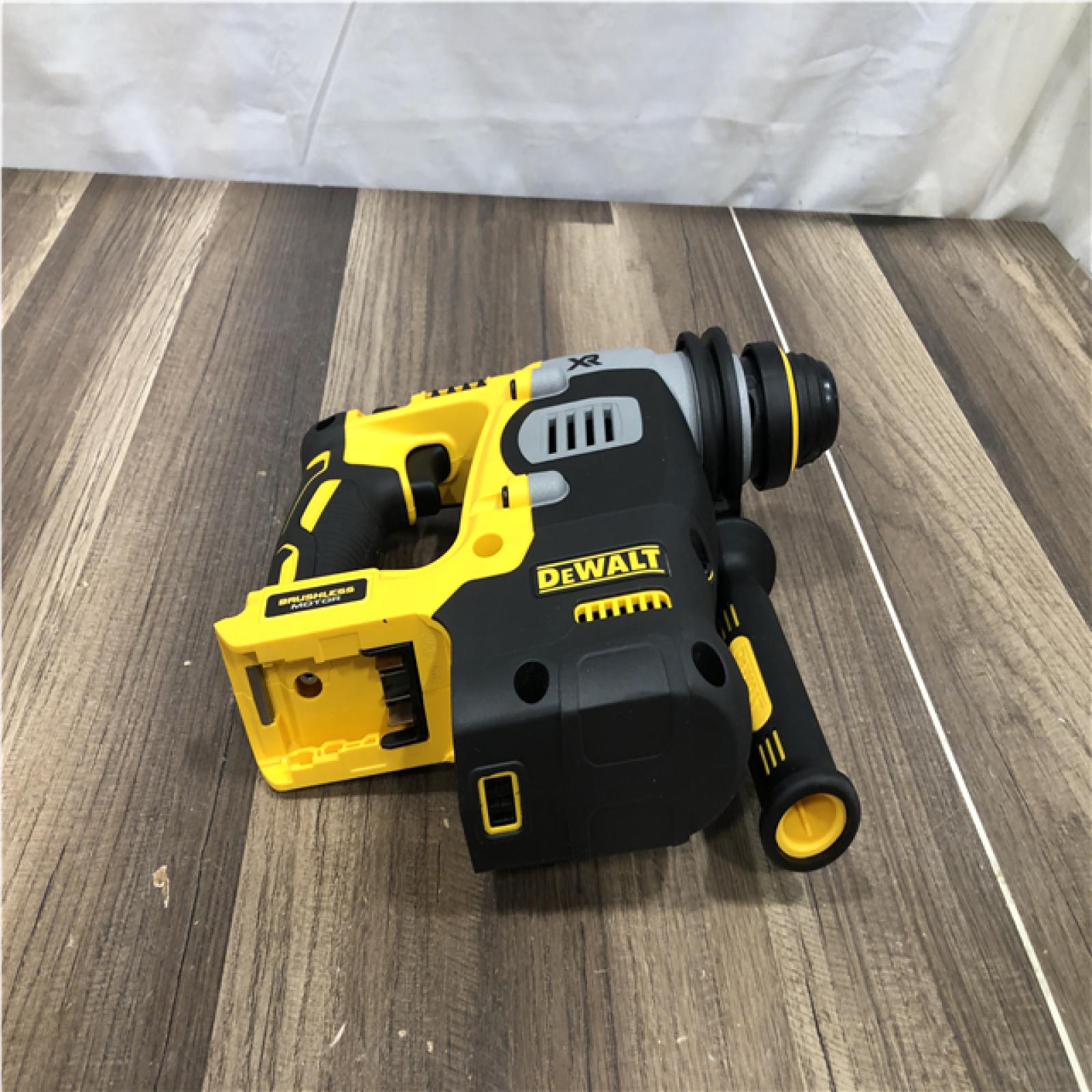 AS-IS DEWALT 20V MAX XR Cordless Brushless 1 in. SDS Plus L-Shape Rotary Hammer (Tool Only)