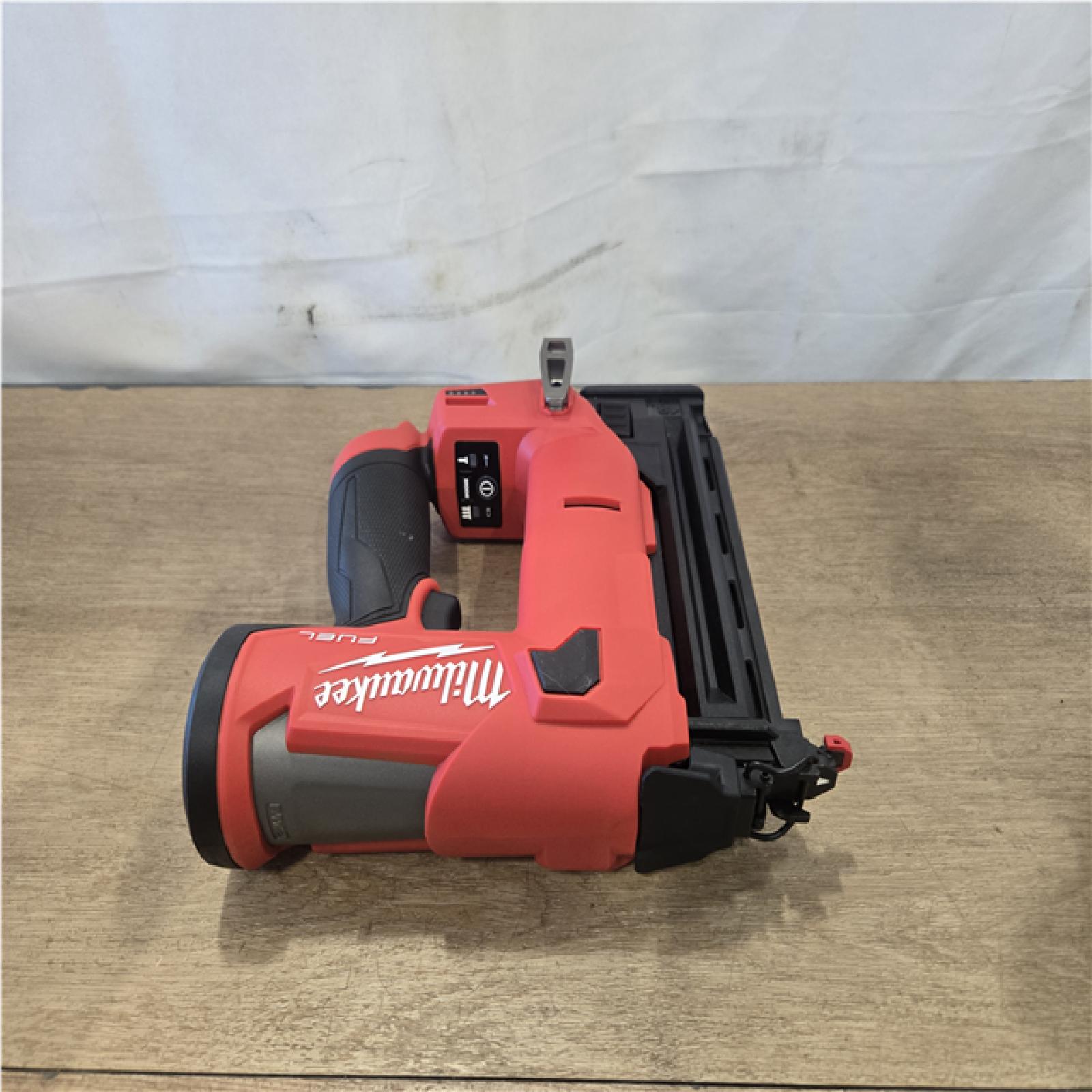 AS-IS Milwaukee FUEL 12-Volt Lithium-Ion Brushless Cordless 18-Gauge 1-1/2 in. Compact Brad Nailer (Tool Only)