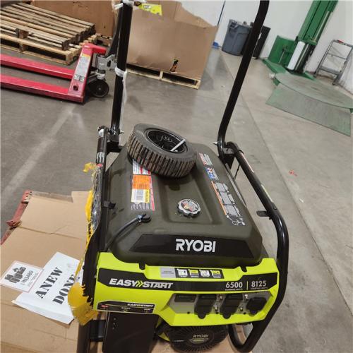 Dallas Location - As-Is RYOBI 6500-Watt Gasoline Portable Generator