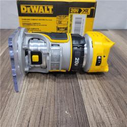 AS-IS DEWALT 20V MAX XR Lithium-Ion Brushless Cordless Compact Router (Tool Only)
