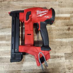 HOUSTON LOCATION - AS-IS Milwaukee FUEL 18-Volt Lithium-Ion Brushless Cordless 18-Gauge 1/4 in. Narrow Crown Stapler (Tool-Only)
