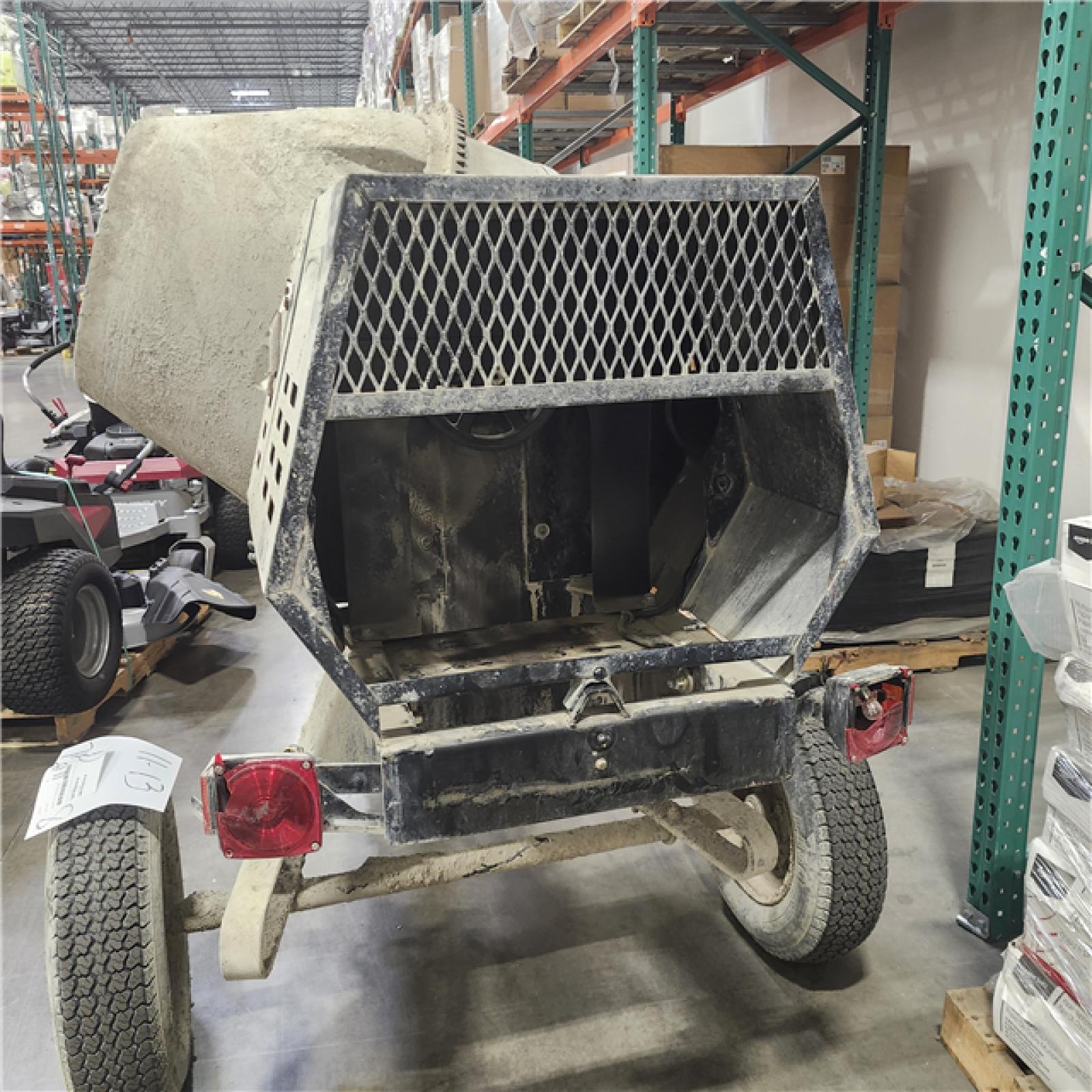 Dallas Location - As-Is Toro Concrete Mixer ( Drum Is Full Of Concrete)