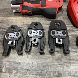 AS-IS Milwaukee 12-Volt Lithium-Ion Force Logic Cordless Press Tool Kit
