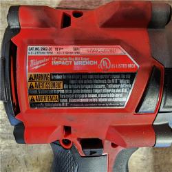 HOUSTON LOCATION - AS-IS Milwaukee 2962-20  M18 18V Fuel 1/2 Mid-Torque Impact Wrench Cordless Lithium-Ion Brushless (Tool-Only)