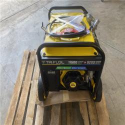 Houston Location - AS-IS Champion TriFuel Generator 11500 Starting Watts 9200 Running Watts