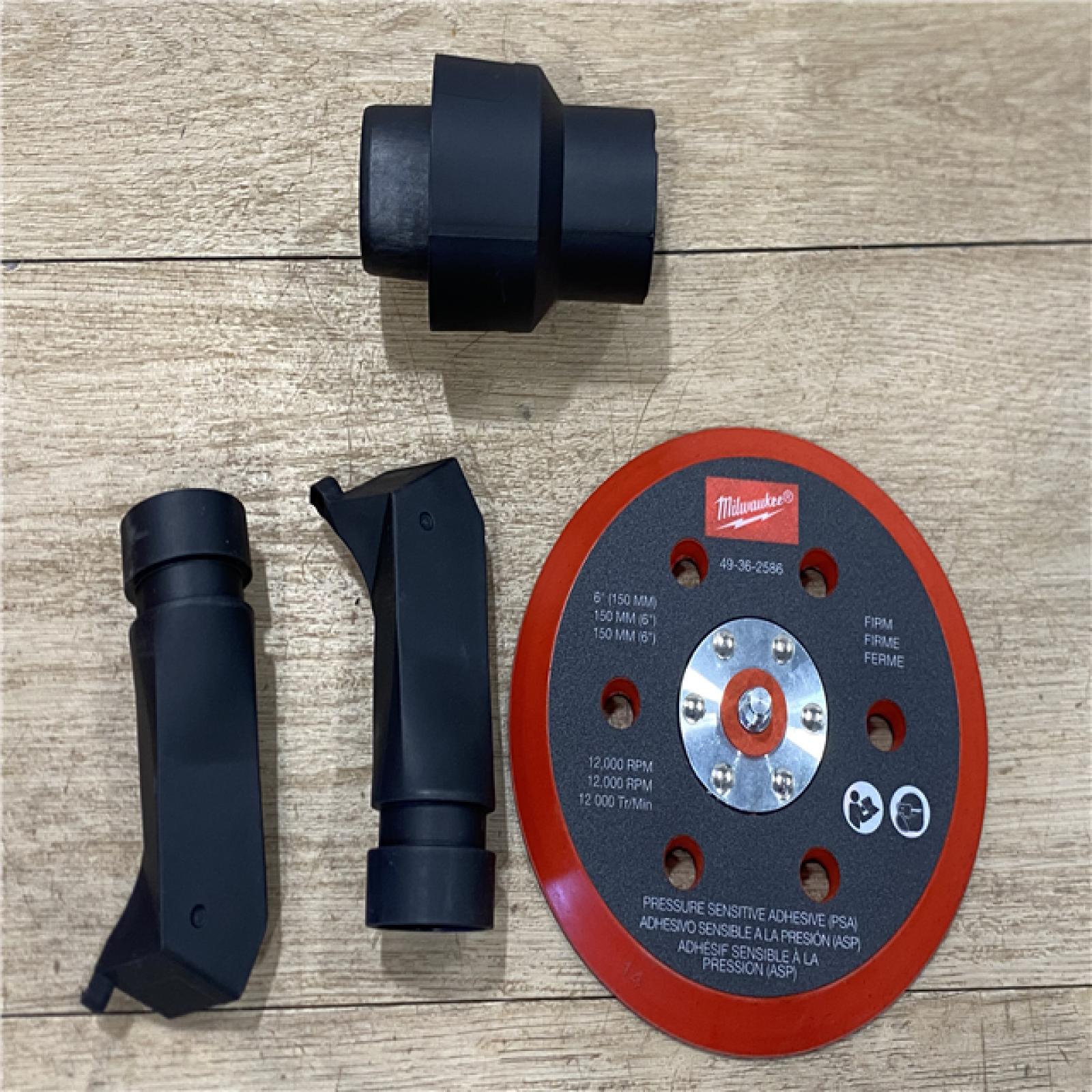 AS-IS Milwaukee FUEL 12V Lithium-Ion Brushless Cordless 6 in. Random Orbital Sander (3/16 in. Orbit) Tool-Only