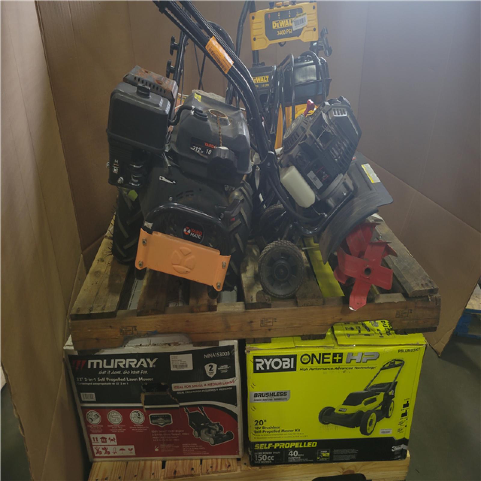 CALIFORNIA AS-IS OUTDOOR POWER EQUIPMENT