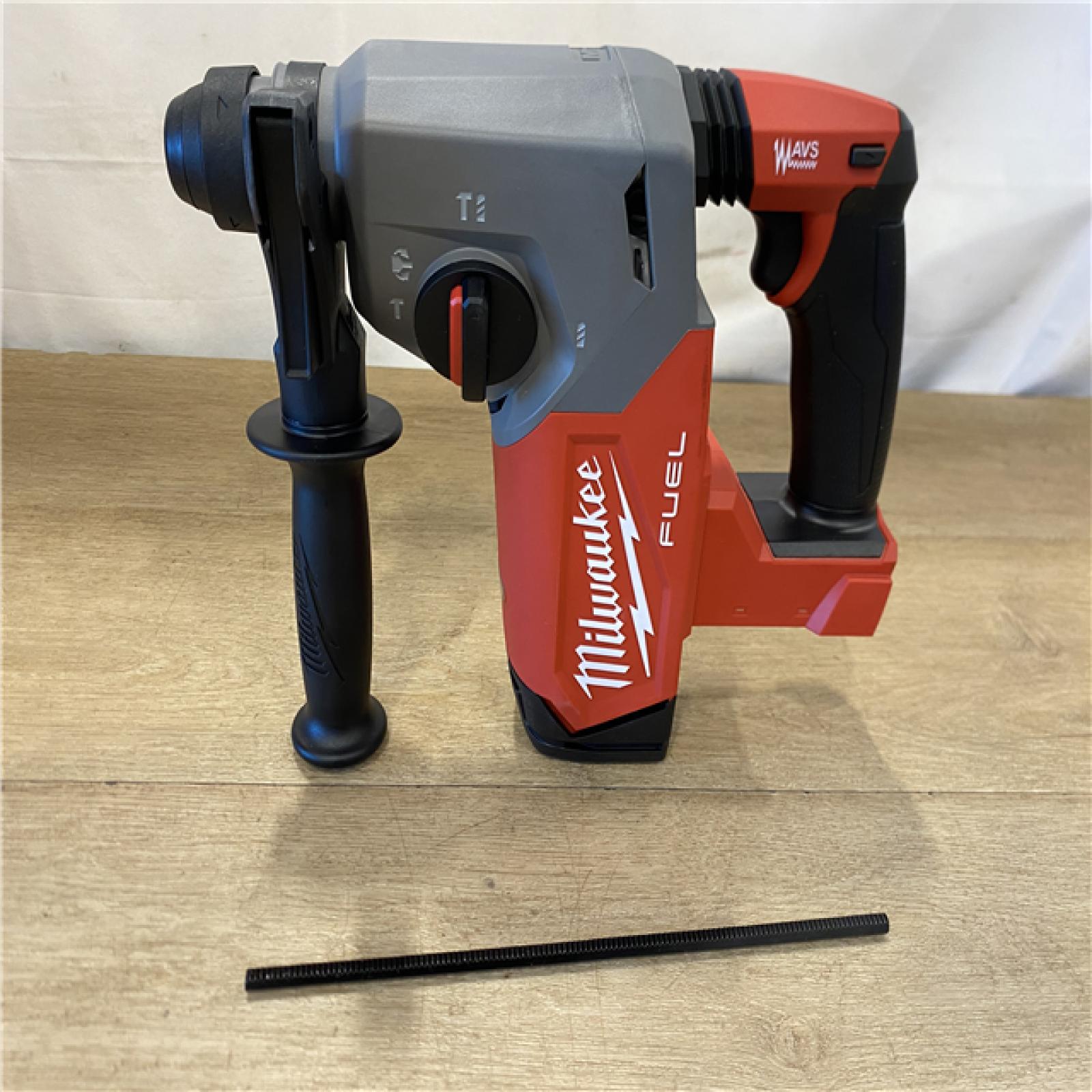 AS-IS Milwaukee  FUEL 18V Lithium-Ion Brushless Cordless 1 in. SDS-Plus Rotary Hammer (Tool-Only)