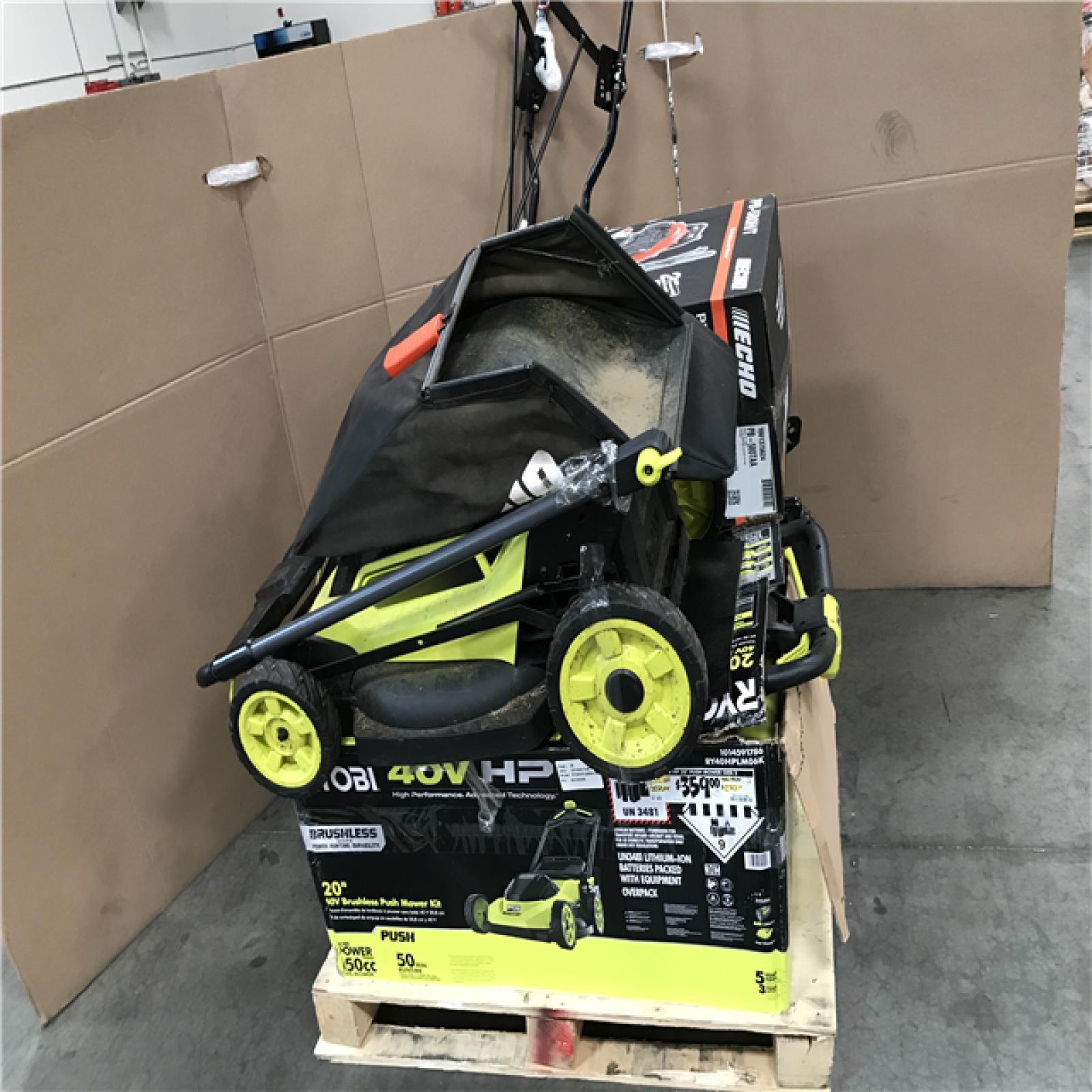 CALIFORNIA AS-IS OUTDOOR POWER EQUIPMENT