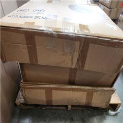 Phoenix LIKE NEW 24 in. Wall fan in Black Model# DFC-K24 Pallet of 6