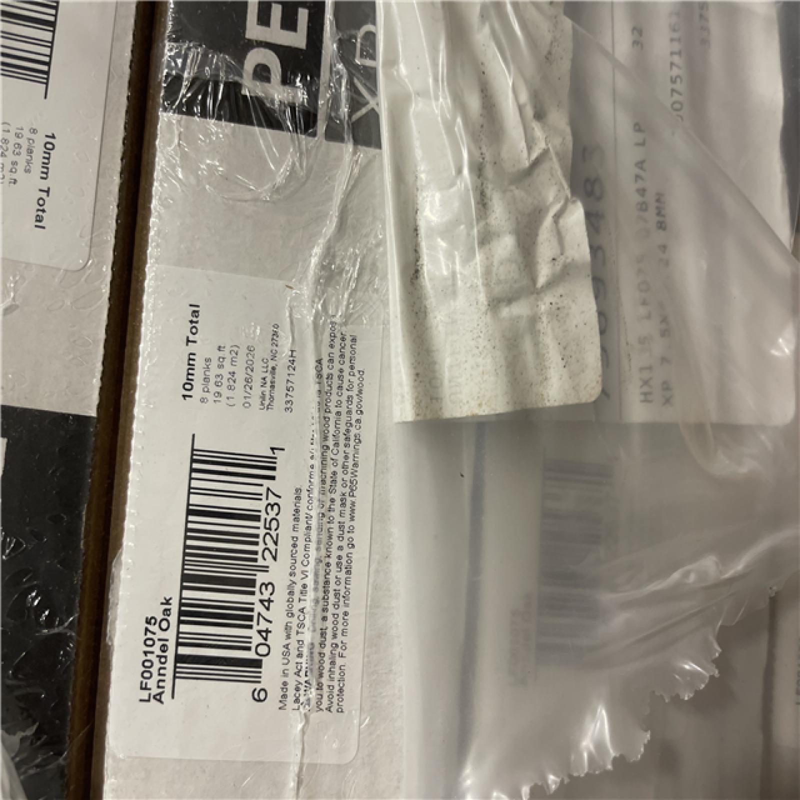 DALLAS LOCATION -Pergo XP Anndel Oak 10 mm T x 7.4 in. W Water Resistant Laminate Wood Flooring (19.63 sq. ft./case) PALLET-(32 CASES)