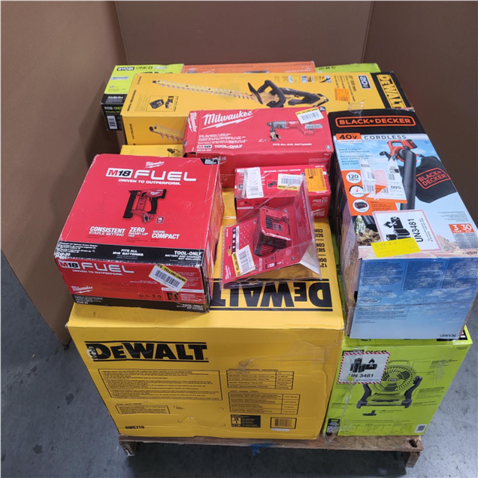 CALIFORNIA AS-IS TOOL PALLET