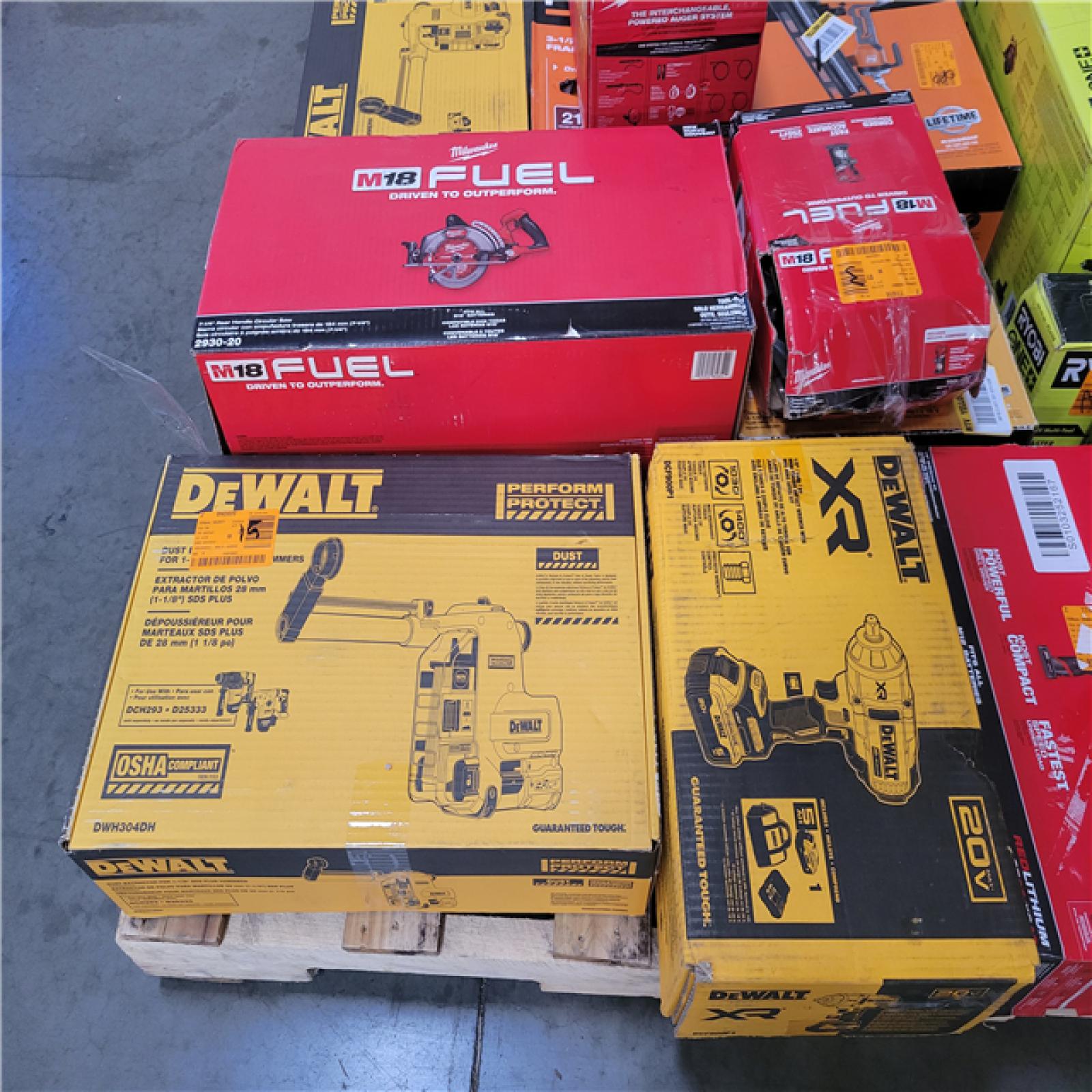 CALIFORNIA AS-IS TOOL PALLET