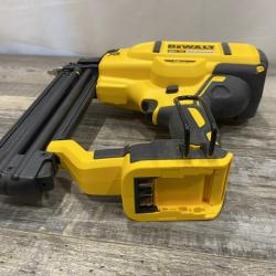 AS-IS DEWALT 20V MAX XR Lithium-Ion Electric Cordless 18-Gauge Brad Nailer (Tool Only)