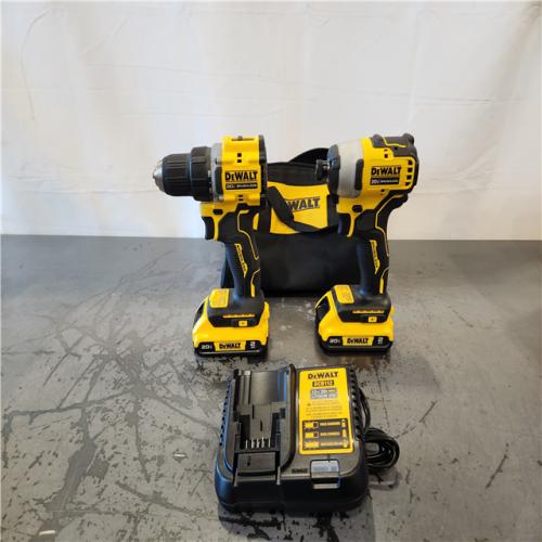 AS-IS- DEWALT ATOMIC 20-Volt MAX Lithium-Ion Cordless Combo Kit