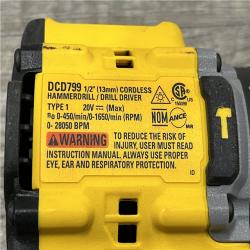 AS-IS DEWALT ATOMIC 20V Lithium-Ion Cordless 1/2 in. Hammer Drill Kit