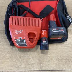 AS-IS Milwaukee FUEL 12-Volt Lithium-Ion Brushless Cordless Hammer Drill and Impact Driver Combo Kit