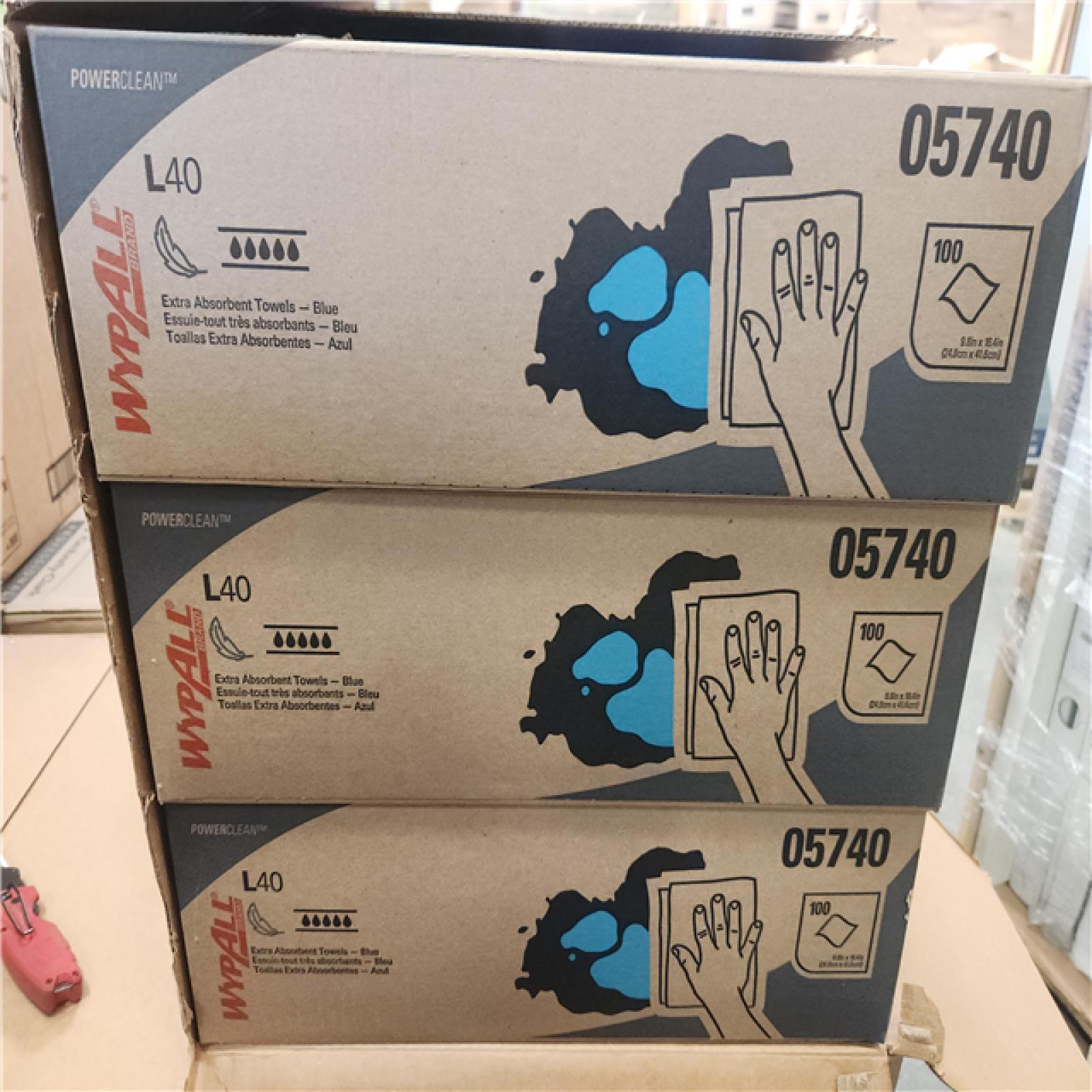 Phoenix NEW WYPALL L40 Towels  POP-UP Box  White  16-2/5 in. x 9-4/5 in.  16 Box  9 Boxes/Carton