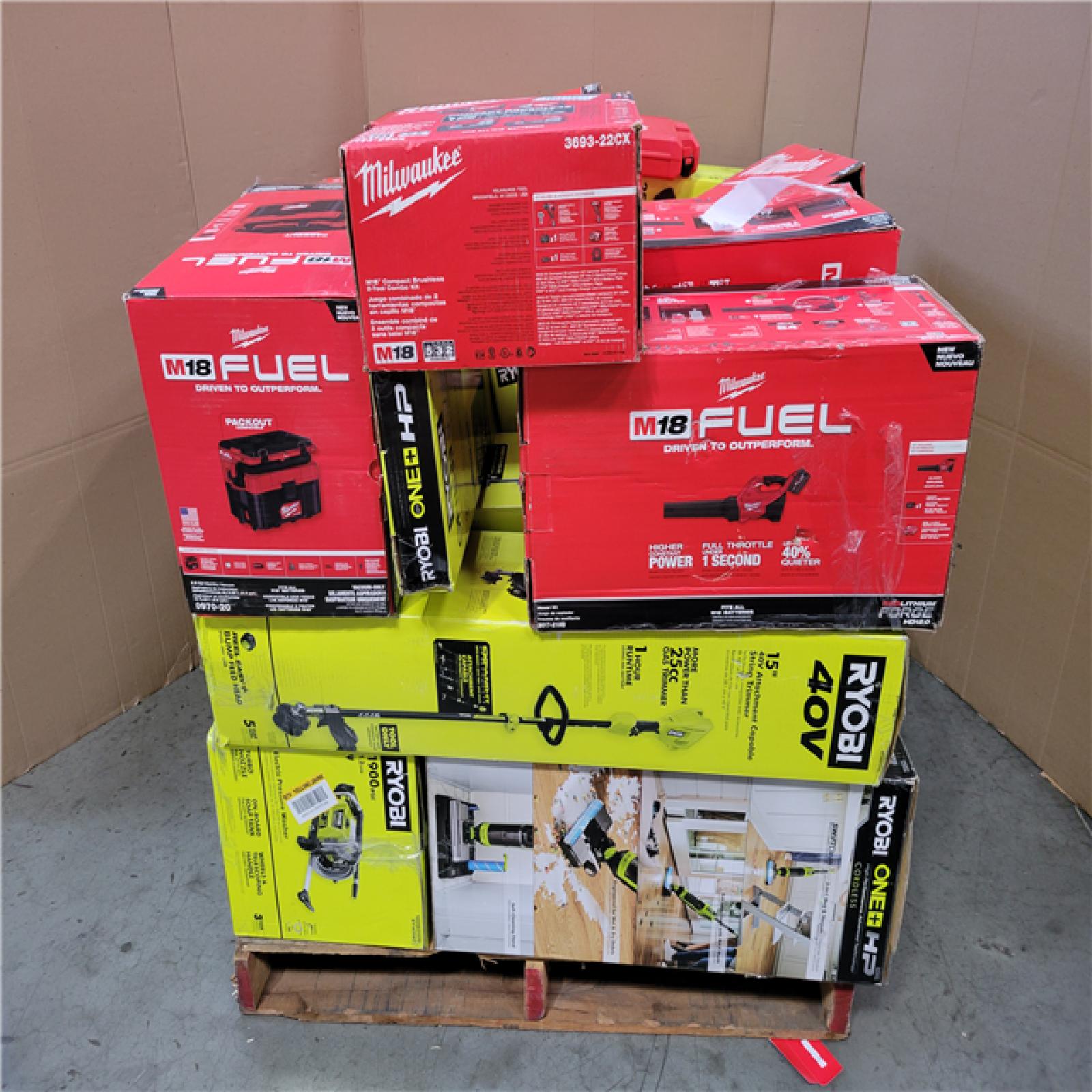 CALIFORNIA AS-IS TOOL PALLET