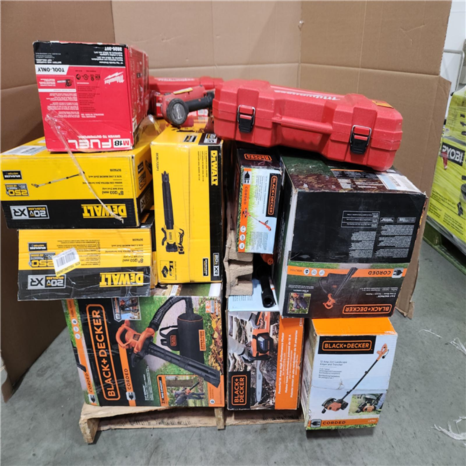 CALIFORNIA  AS-IS TOOL PALLET