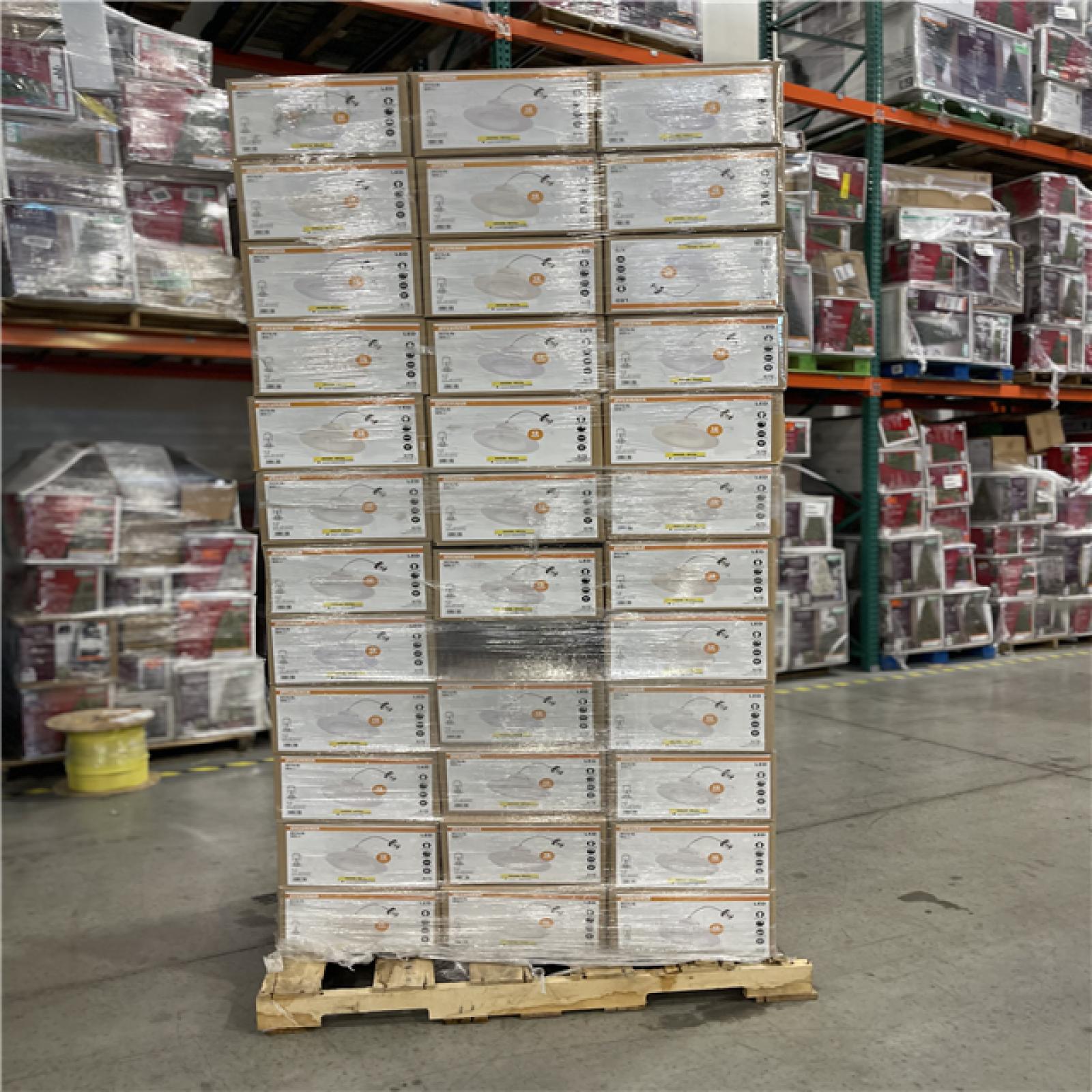 DALLAS LOCATION - LEDVANCE Integrated LED 6 in. Retro Fit 3000K 675 Lumen Dimmable Recessed Light White  Wet Rated (12-Pack) PALLET-(66 UNITS)