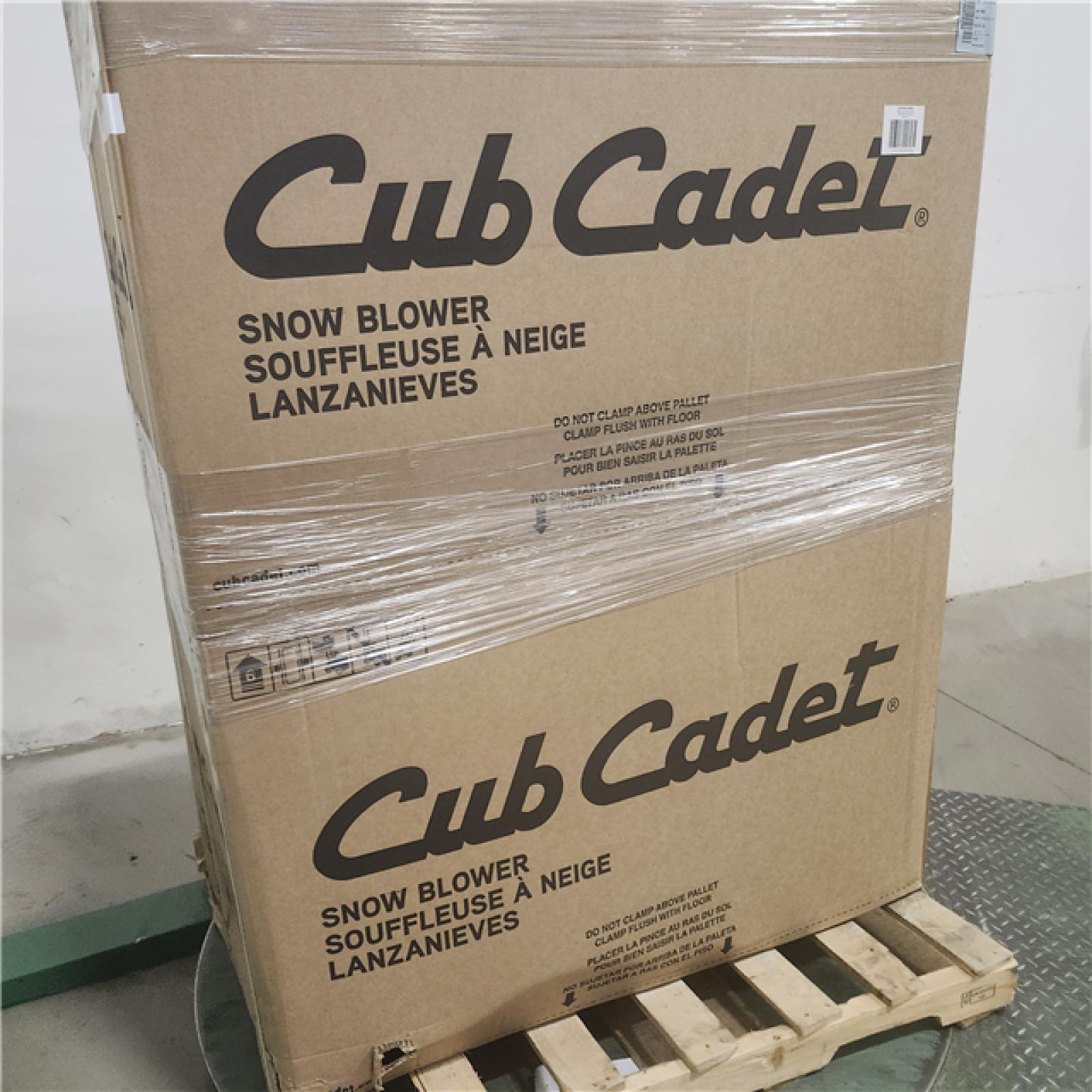 Dallas Location - As-Is Cub Cadet 2 in. x 24 in. 208 cc Electric Start Gas 2-Stage Snow Blower(Lot Of 2)