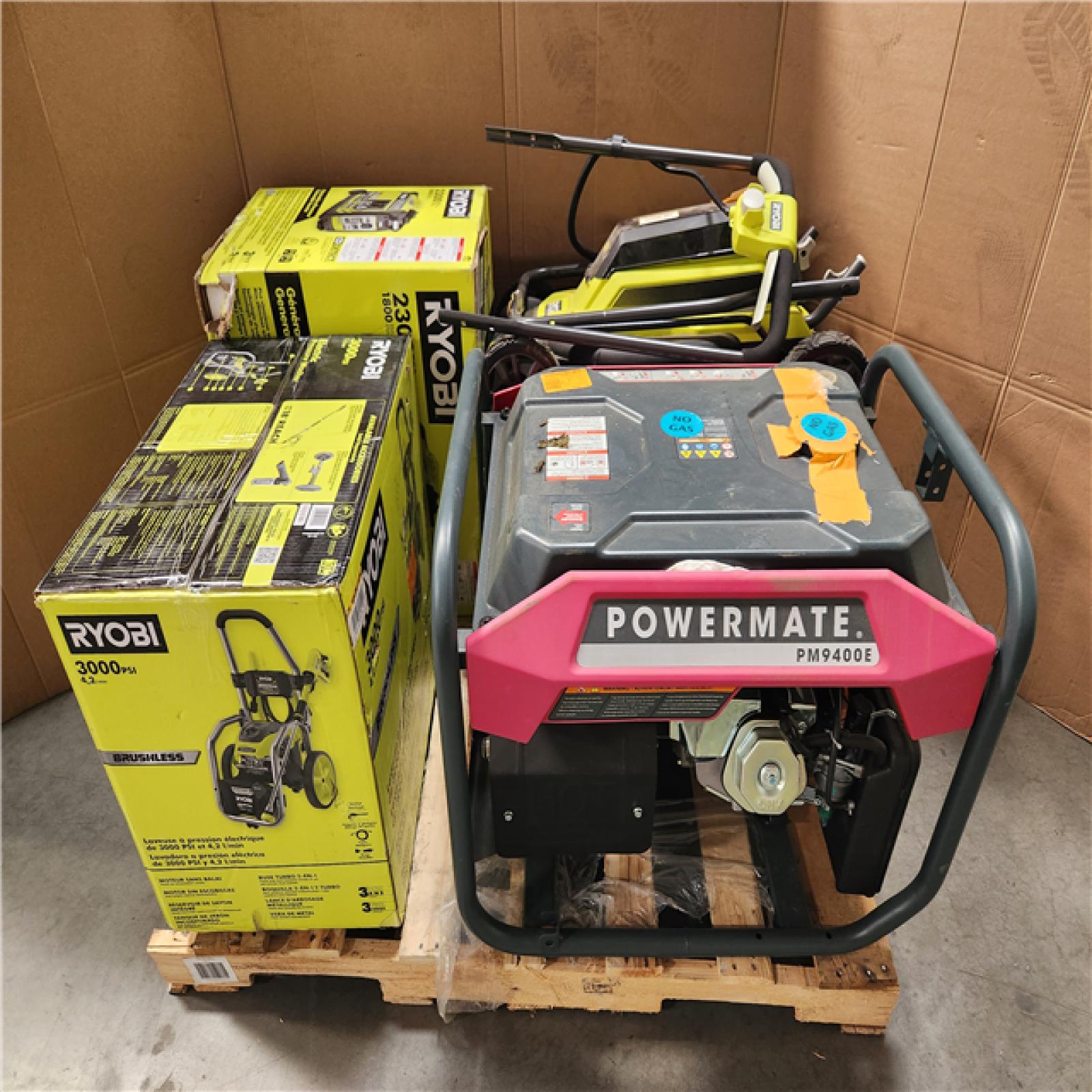 CALIFORNIA AS-IS OUT DOOR POWER EQUIPMENT