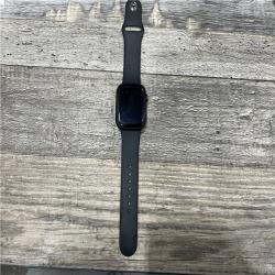 AS-IS  Apple Watch Series 7 45mm GPS Midnight Aluminum Case - Midnight Sport Band