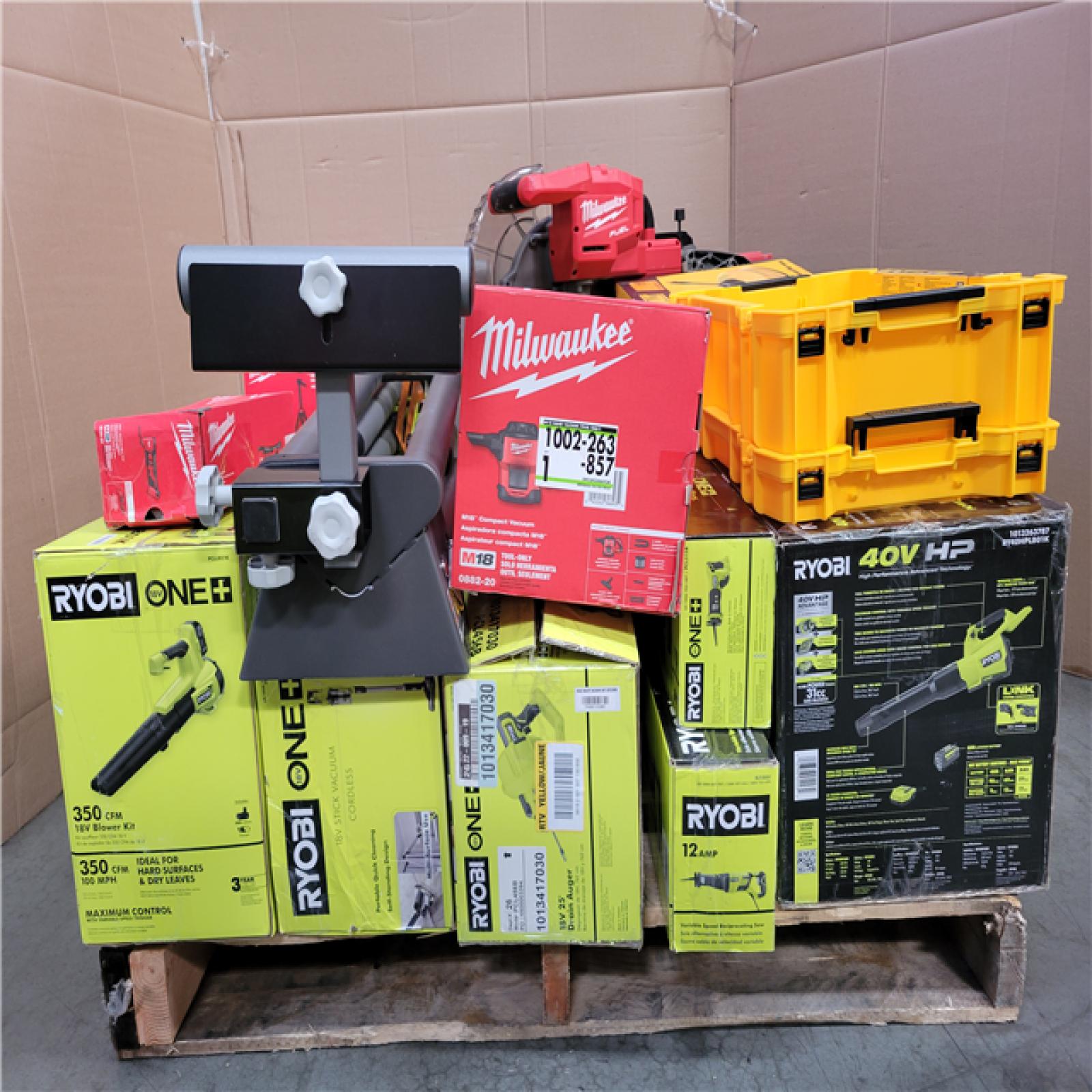 CALIFORNIA AS-IS TOOL PALLET