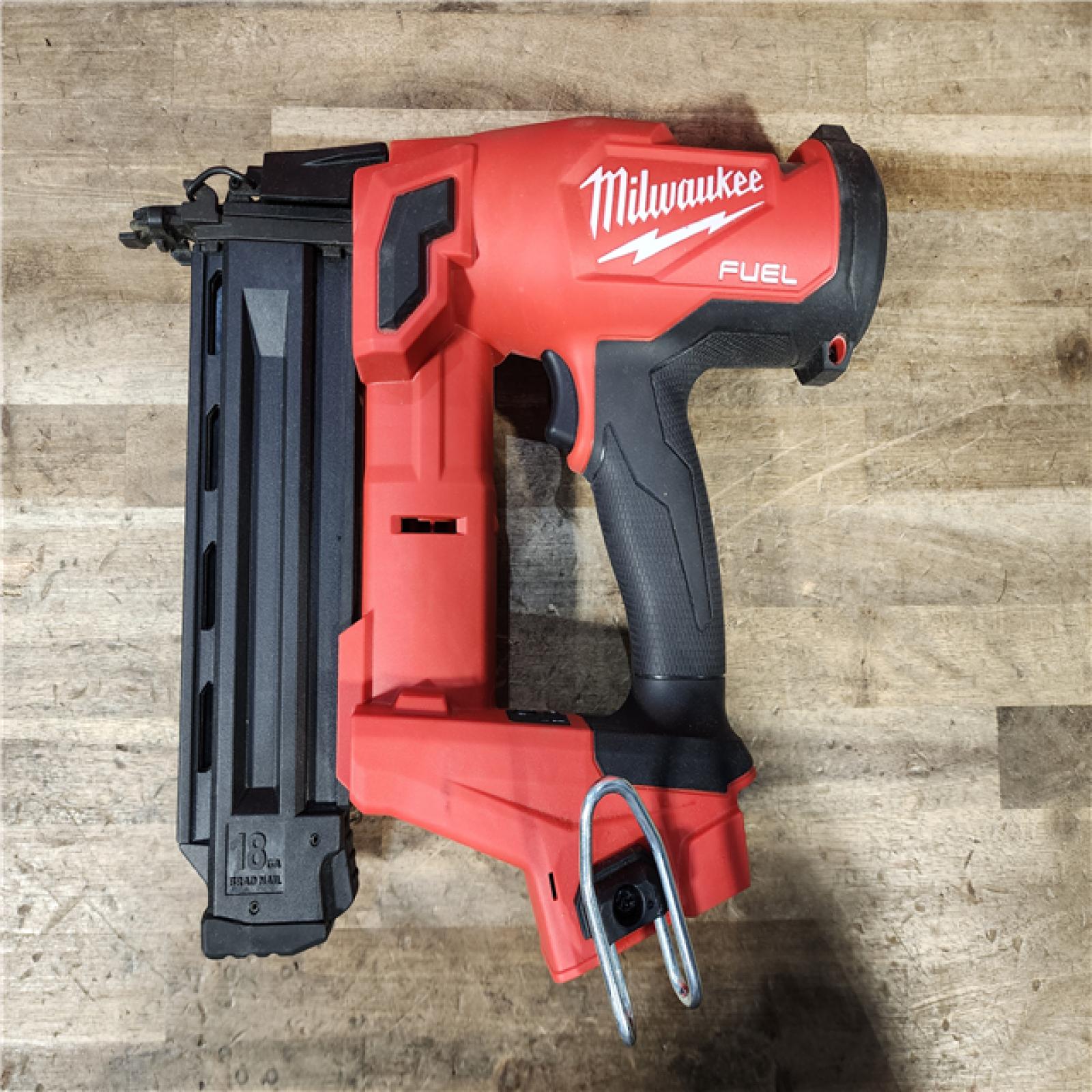 HOUSTON LOCATION - AS-IS Milwaukee FUEL 18-Volt Lithium-Ion Brushless Cordless Gen II 18-Gauge Brad Nailer (Tool-Only)