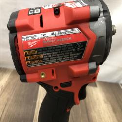 AS-IS Milwaukee M12 FUEL 12V Li-Ion Brushless Cordless Stubby 3/8 in. Impact Wrench Kit