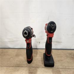 AS-IS- Milwaukee FUEL 12-Volt Lithium-Ion Brushless Cordless Hammer Drill and Impact Driver Combo Kit