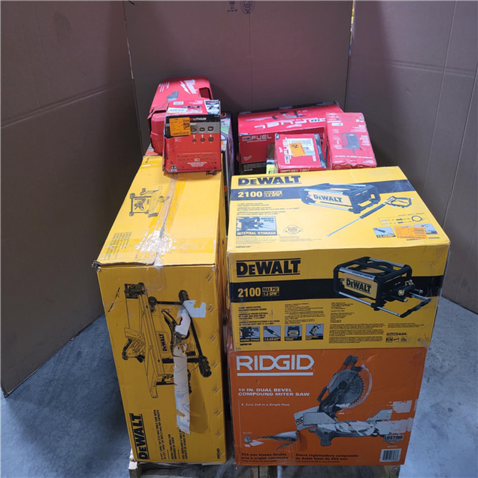 CALIFORNIA AS-IS TOOL PALLET