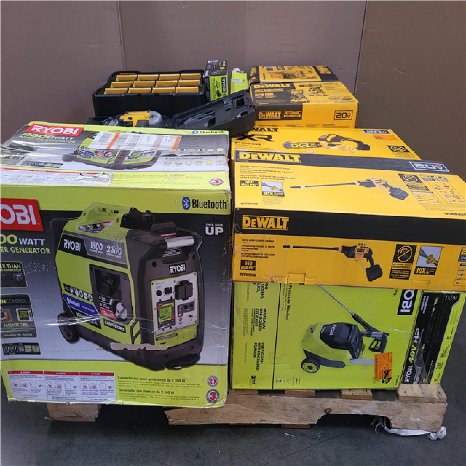 CALIFORNIA AS-IS TOOL PALLET