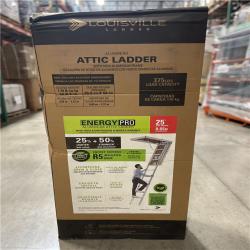 DALLAS LOCATION- AS-IS Louisville Aluminum Attic Ladder