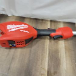 AS-IS MILWAUKEE  M18 FUEL 18V 16 in. Brushless Cordless Battery Powered String Trimmer W/QUIK-LOK Attachment Capability & 8.0 Ah Battery