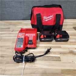 HOUSTON LOCATION - AS-IS Milwaukee 18V Lithium-Ion Cordless Drill Driver/Impact Driver Combo Kit