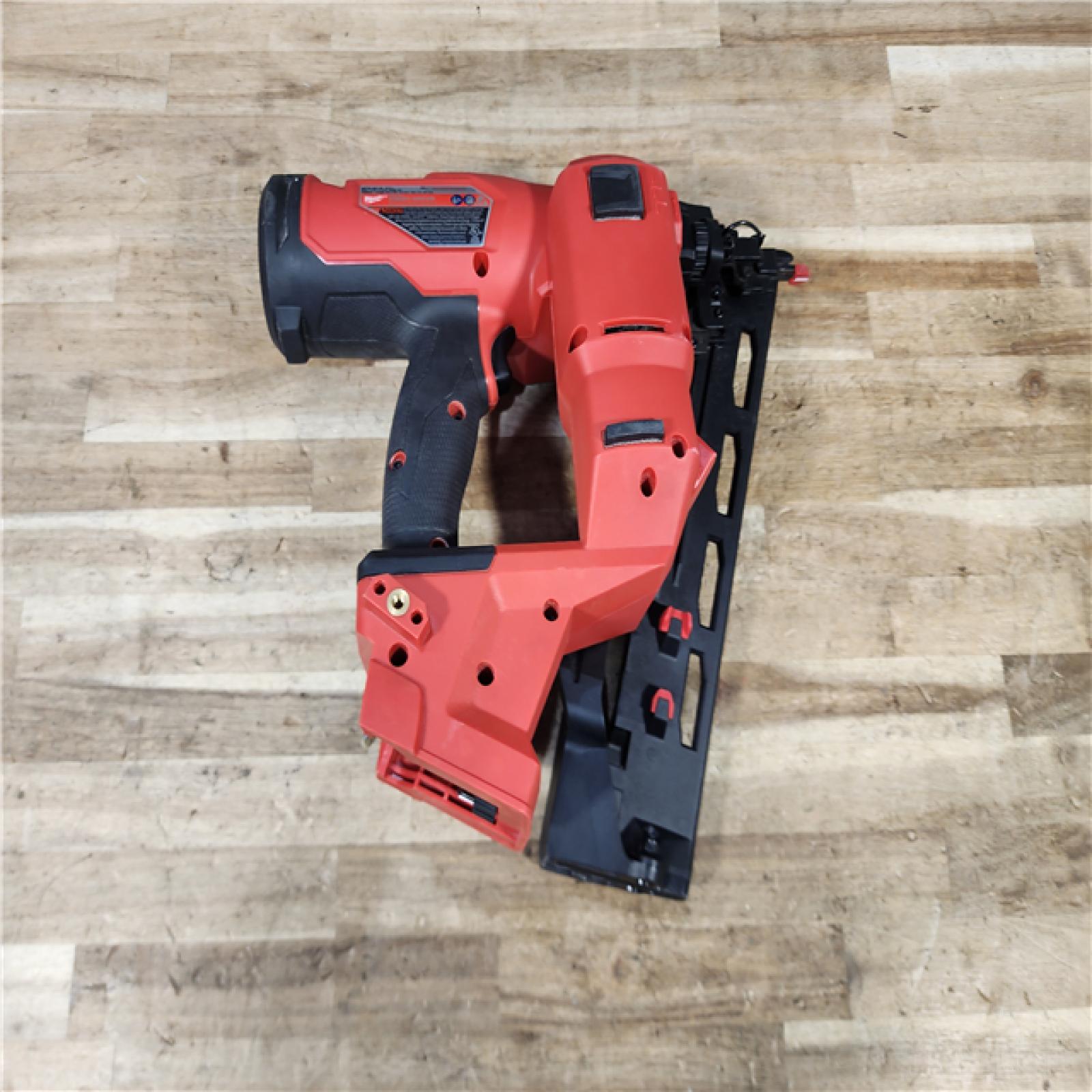 HOUSTON LOCATION - AS - IS Milwaukee FUEL 18-Volt Lithium-Ion Brushless Cordless Gen II 16-Gauge Angled Finish Nailer (Tool-Only)
