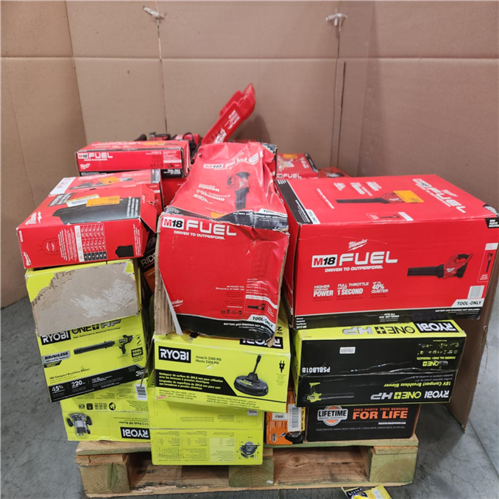 CALIFORNIA AS-IS TOOL PALLET