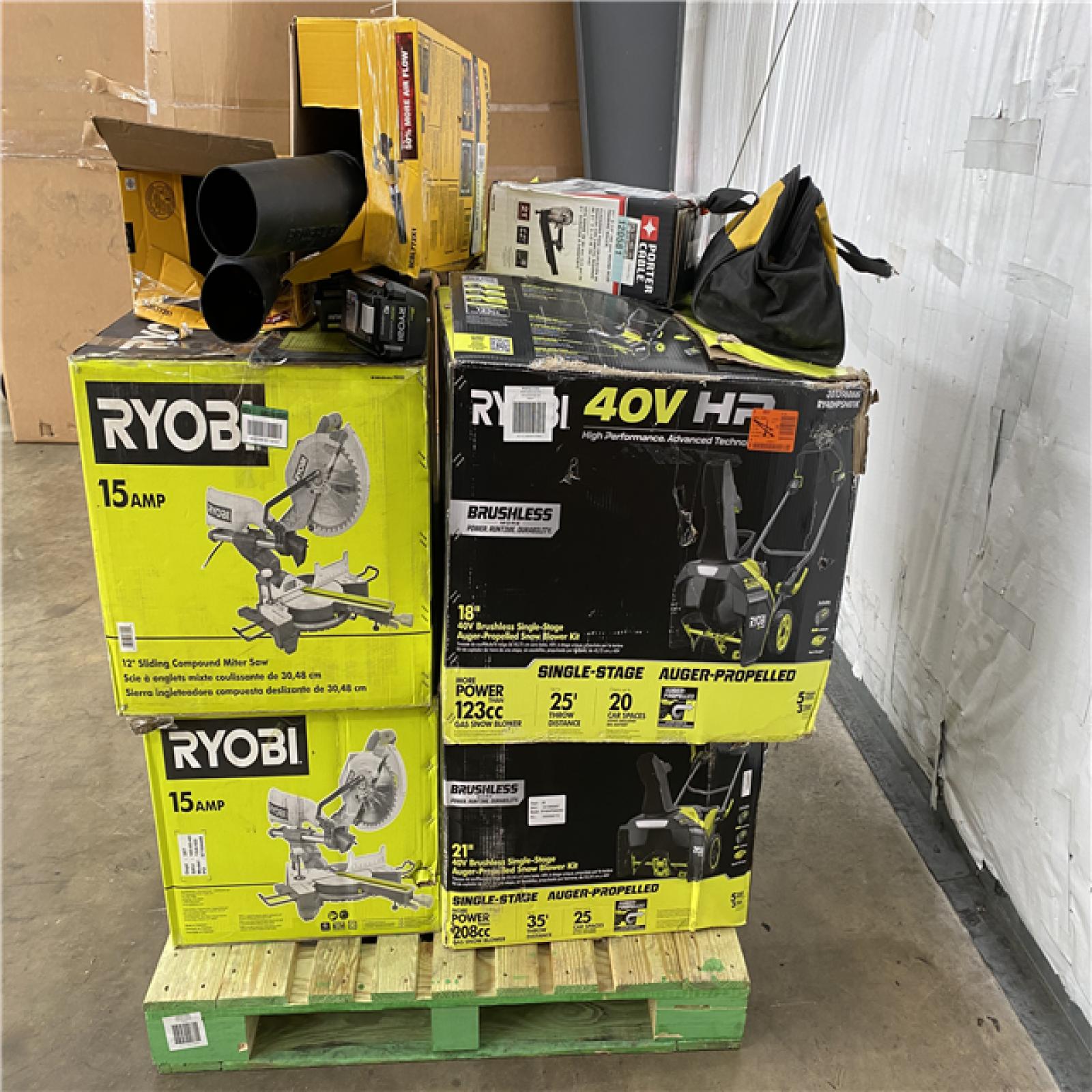 Houston Location AS IS - Tool Pallet