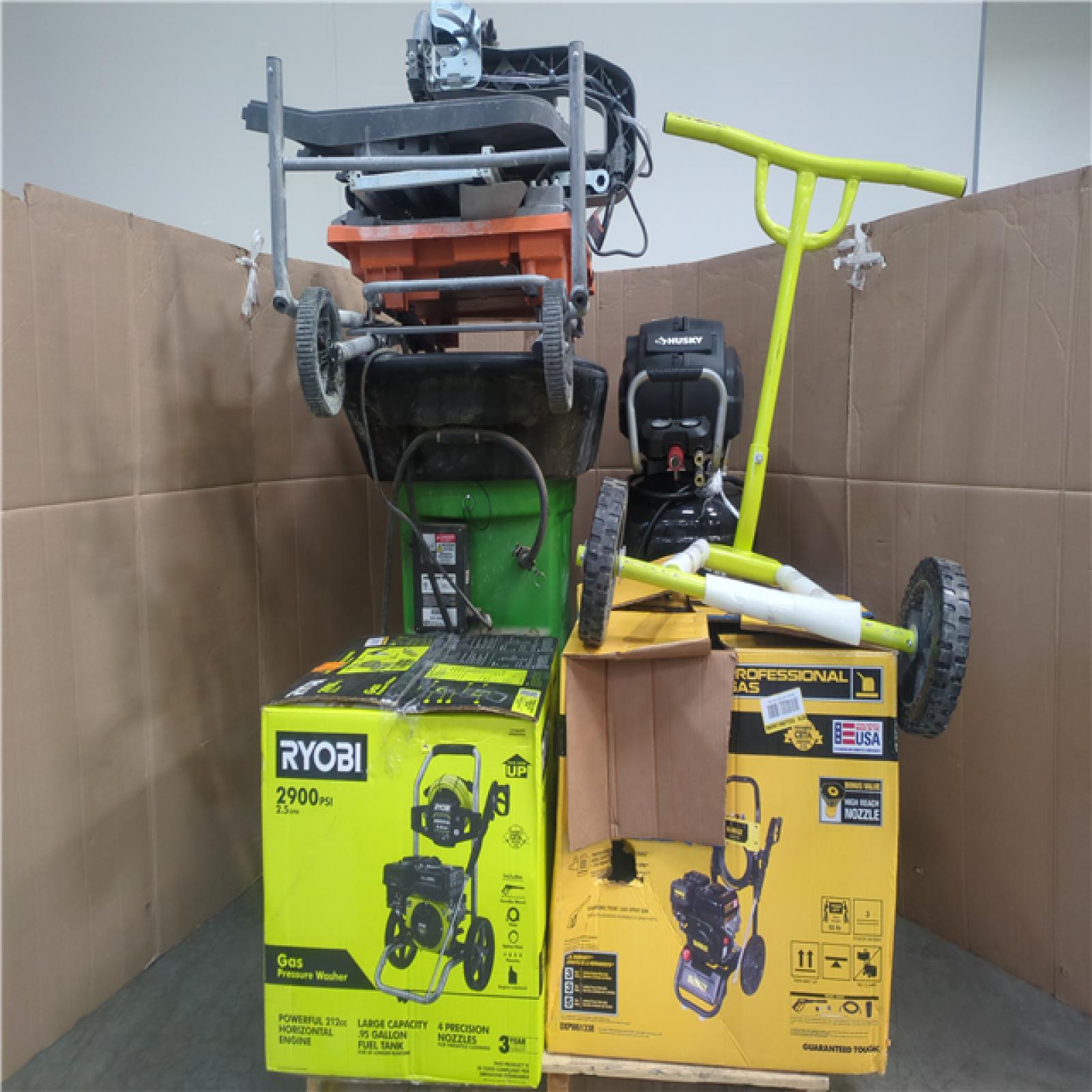 CALIFORNIA AS-IS OUTDOOR POWER EQUIPMENT