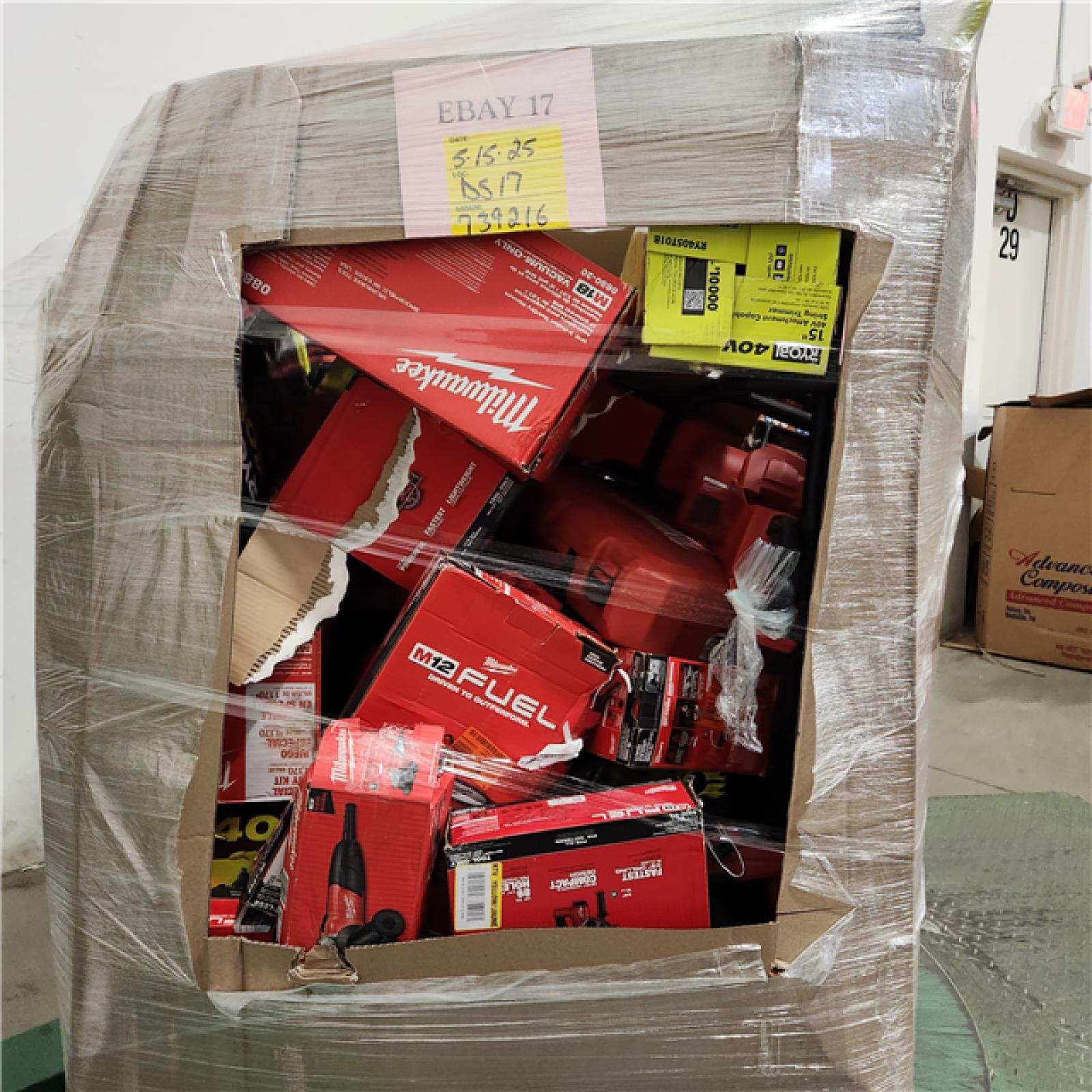 Dallas Location - As-Is Tool Pallet