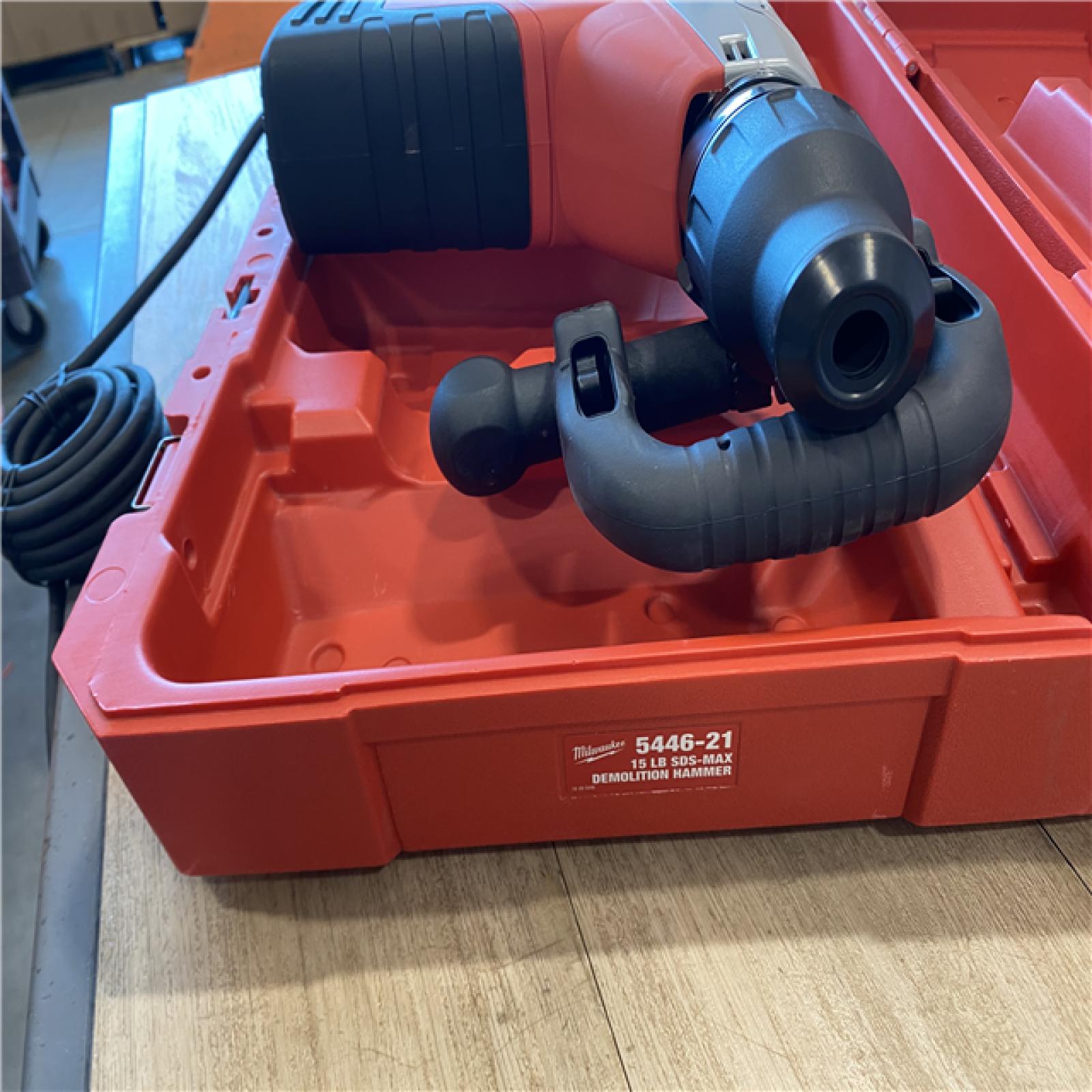 AS-IS Milwaukee 15 Amp 1-3/4 in. SDS-MAX Corded Combination Hammer with E-Clutch
