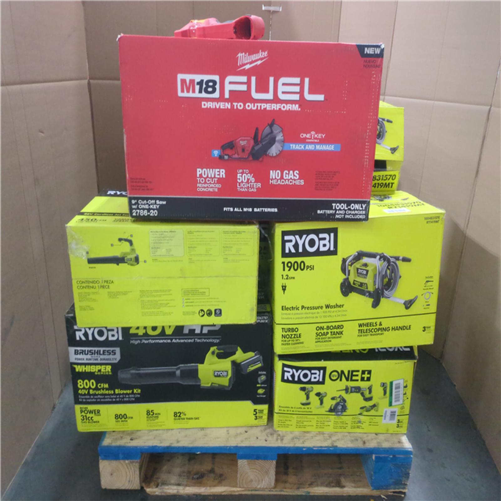 CALIFORNIA AS-IS TOOL PALLET