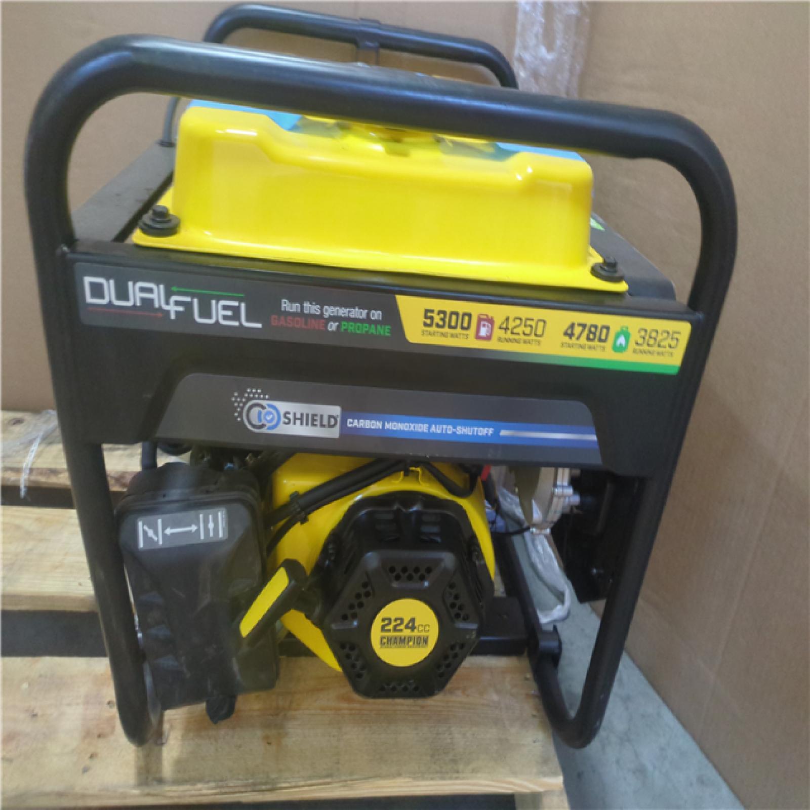 CALIFORNIA AS-IS GENERAC PORTABLE POWER GENERATOR