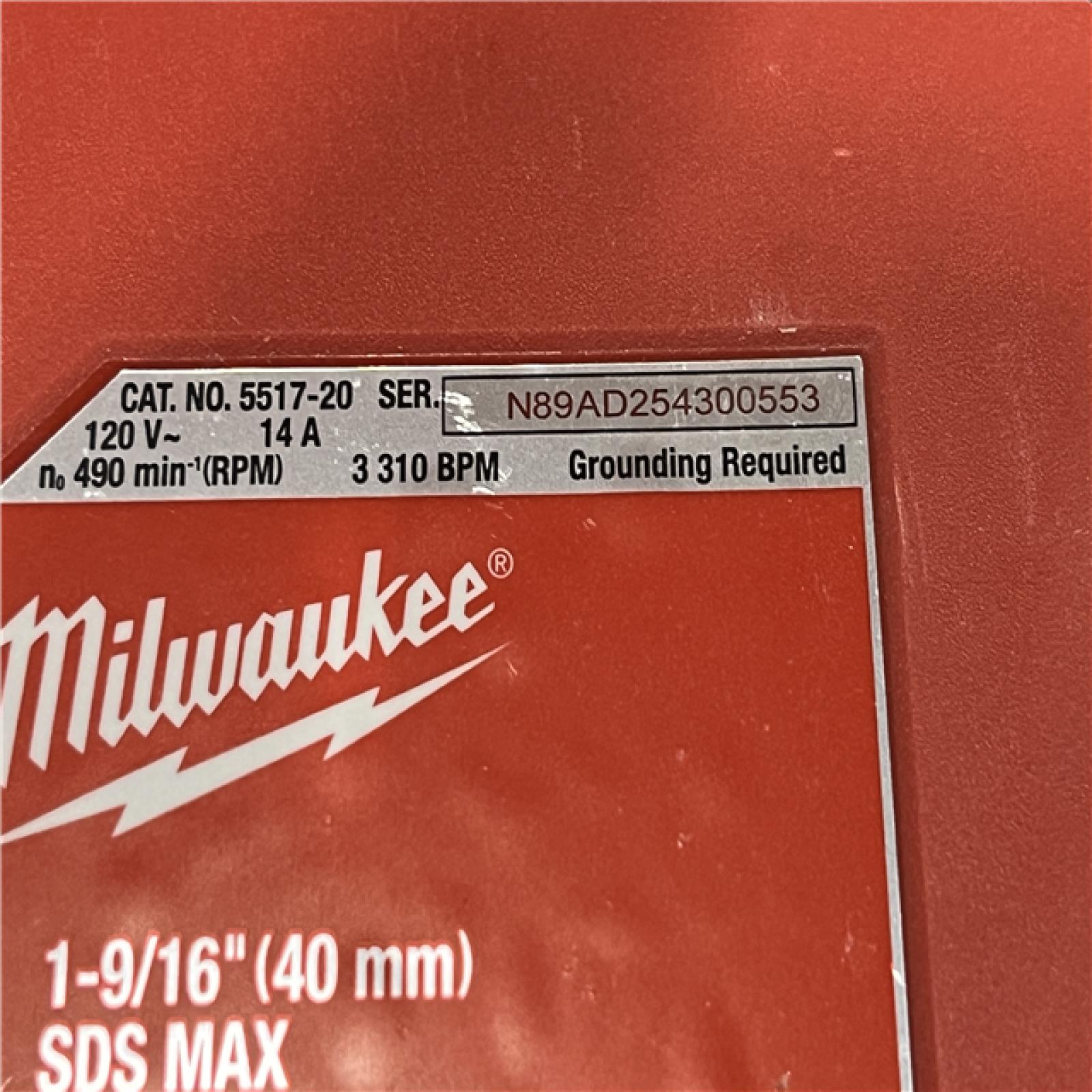 AS-IS Milwaukee 1-9/16 in. SDS-Max Rotary Hammer