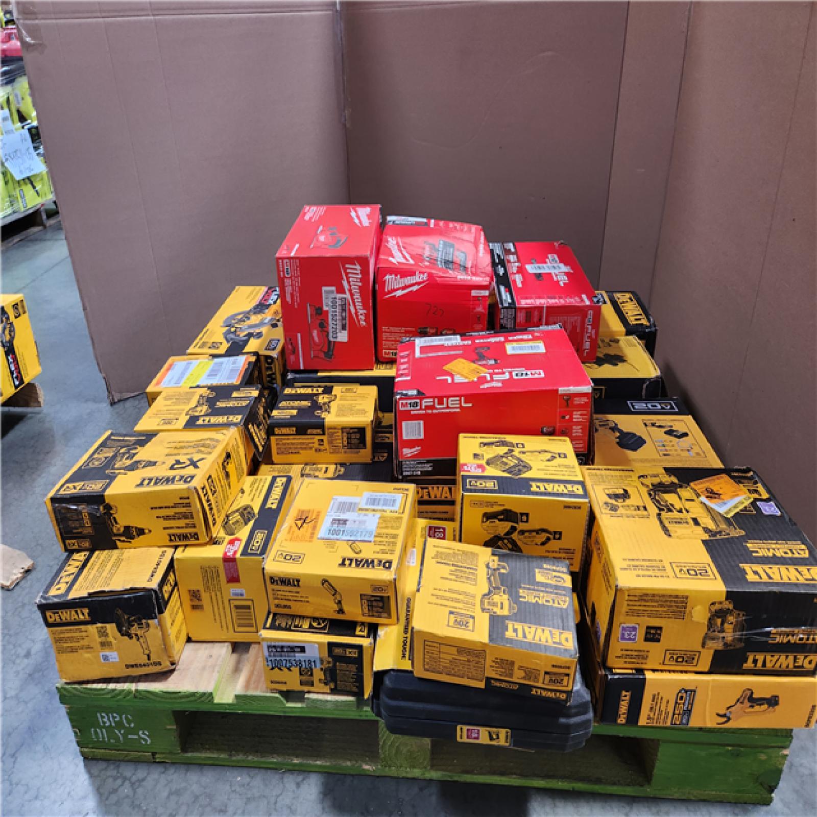 CALIFORNIA AS-IS TOOL PALLET