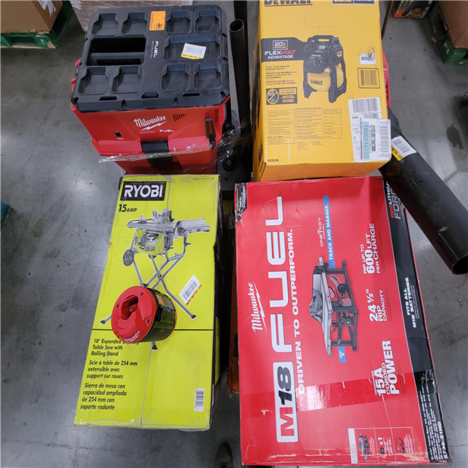 CALIFORNIA AS-IS TOOL PALLET