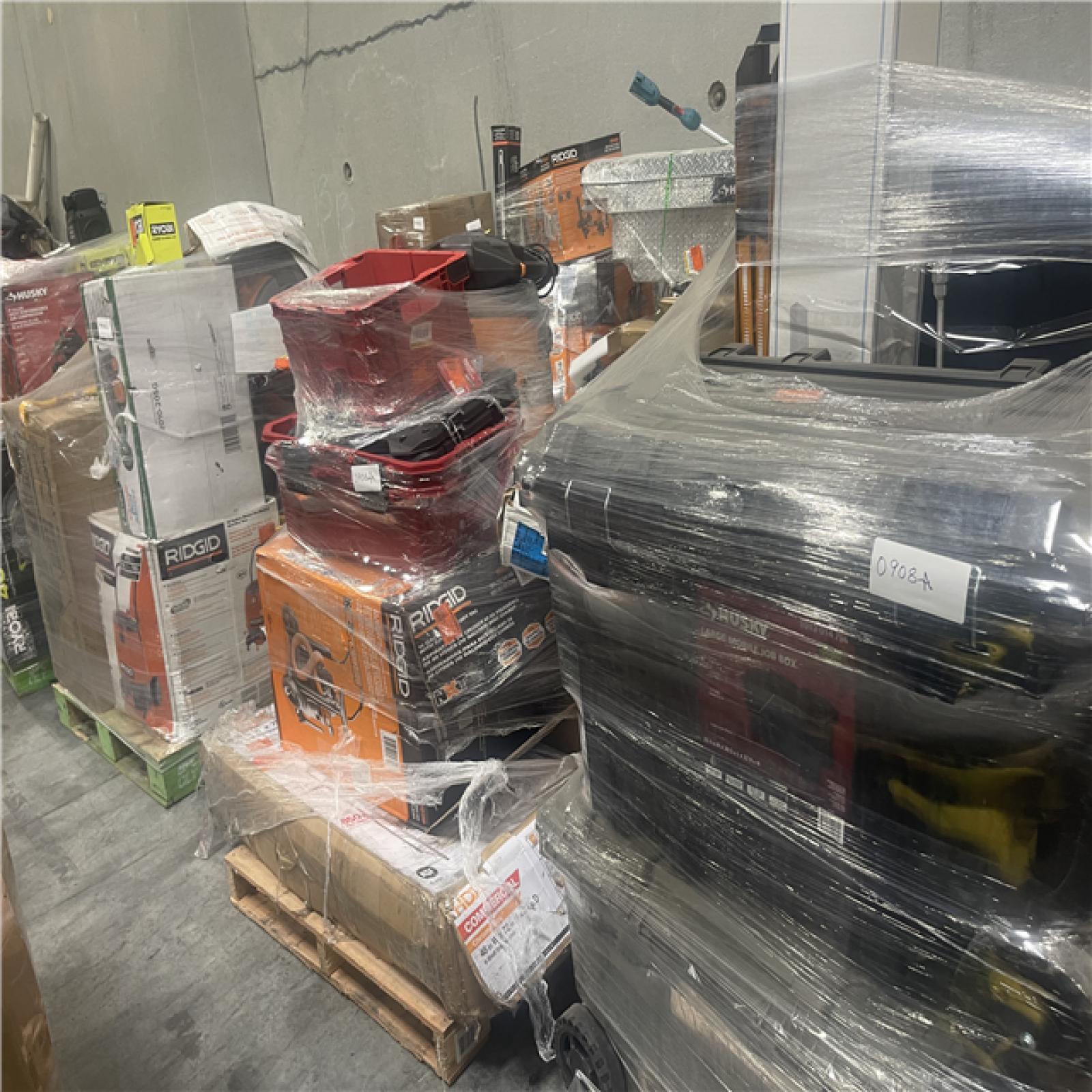 Atlanta Location As-Is Tools and more Partial Truckload (12 Pallets) 0908-A